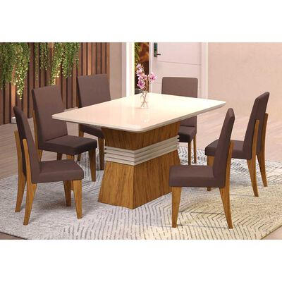 Juego de Comedor Exit Milan 6 Sillas