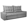 Sofá Cama Innovamuebles Magestic Córdoba 2 Cuerpos Gris Claro