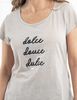 Polera Con Estampado Manga Corta Mujer Portman Club