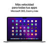 Notebook Apple Macbook Air MLXW3CI/A Chip M2 8GB 256GB SSD 13,6" Gris