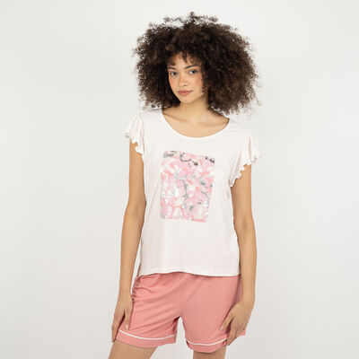 Conjunto Pijama Mujer Portman Club Crudo