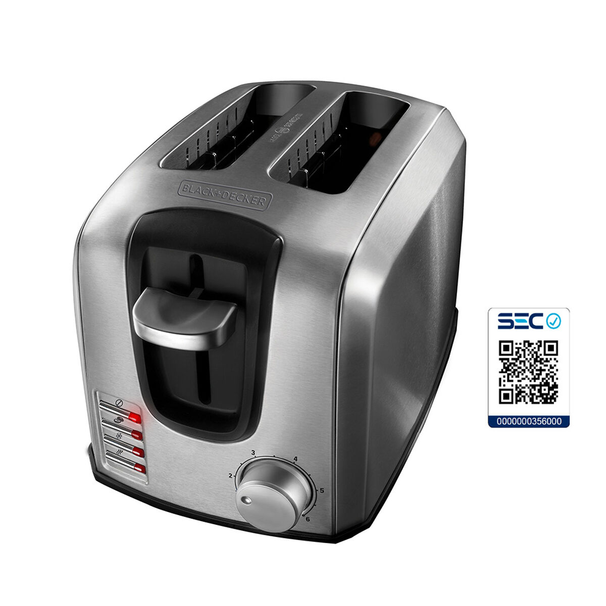 Tostador de Pan Black & Decker T2707S