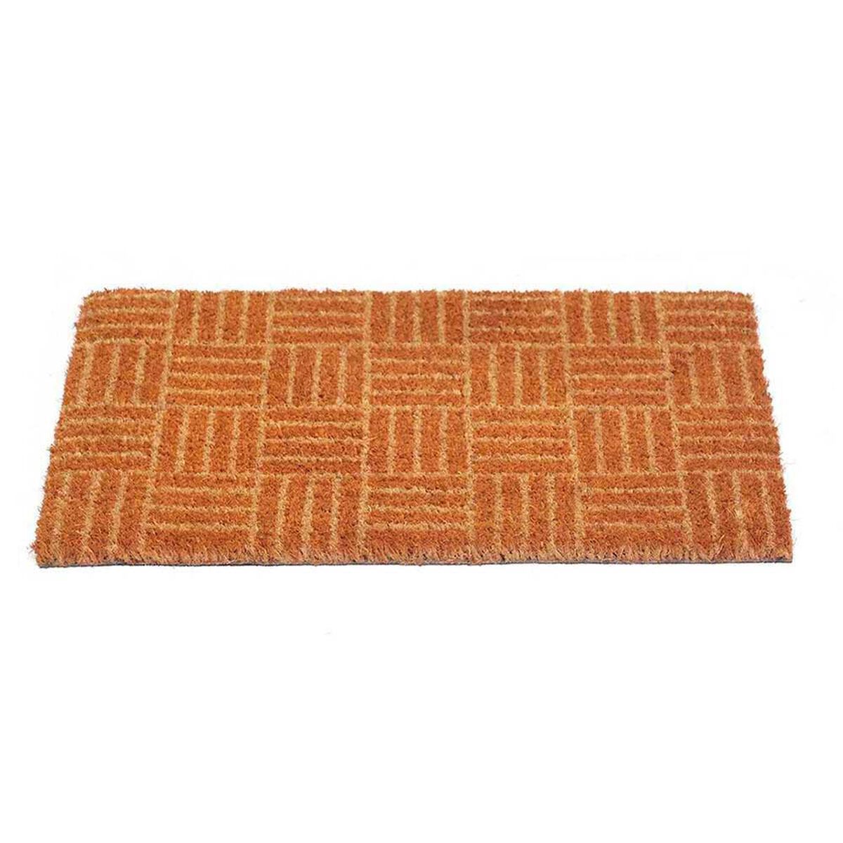 Limpiapi&eacute;s Idetex Coco Pattern 40 x 60 cm Caf&eacute;