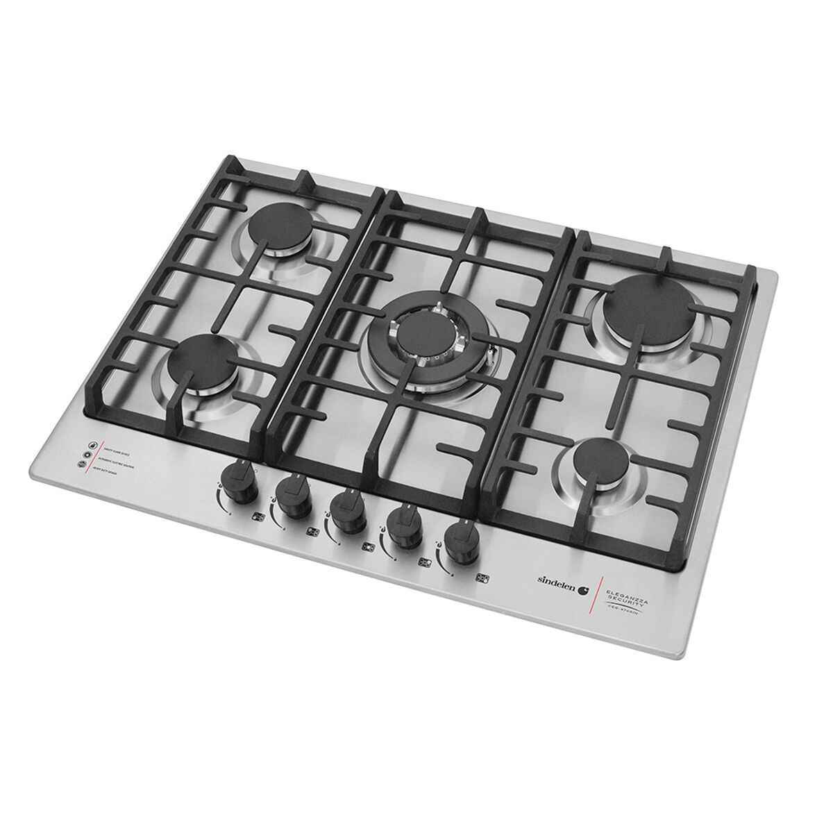 Encimera a Gas Sindelen CEG-4700IN 5 Quemadores