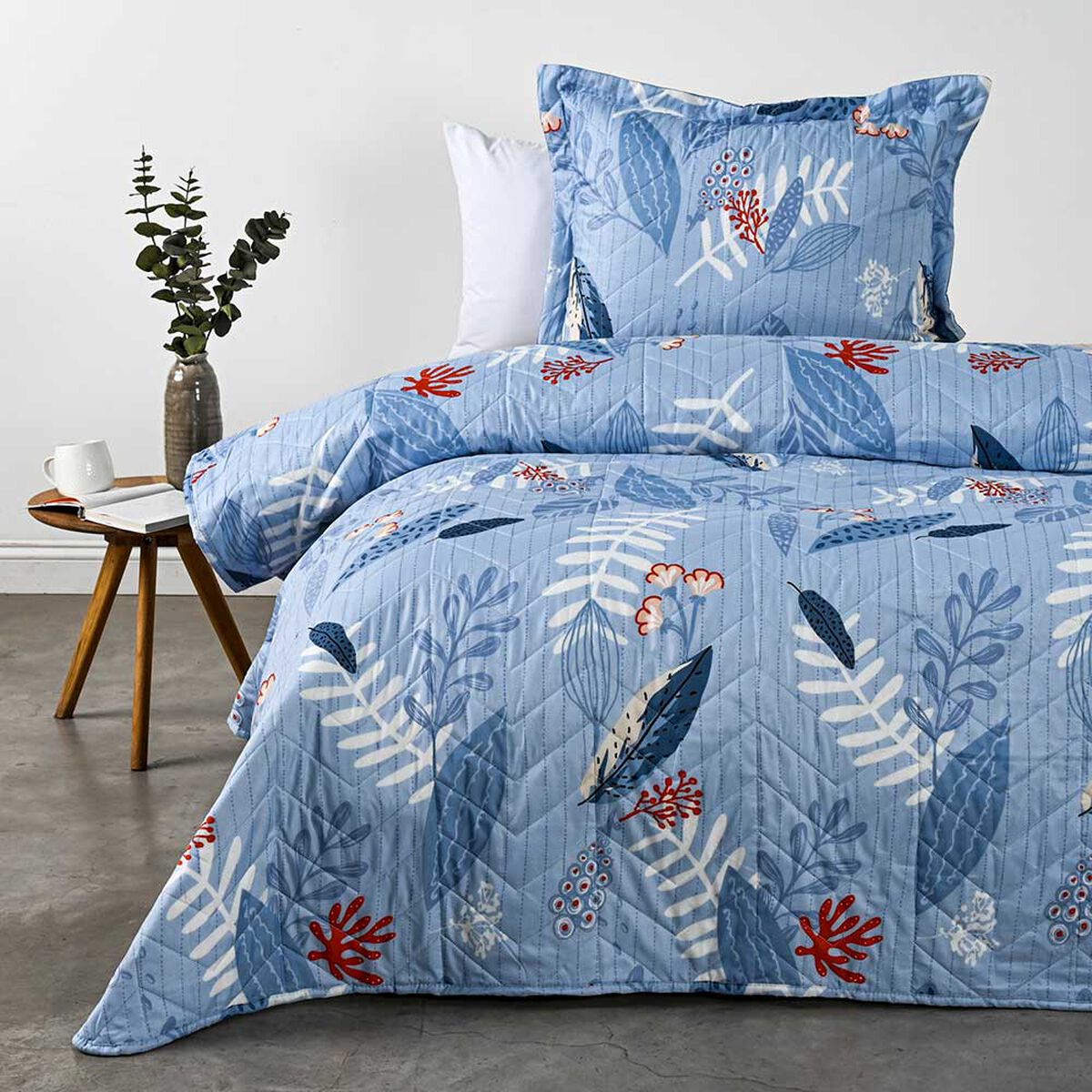 Quilt Estampado American Family 1,5 Plazas River