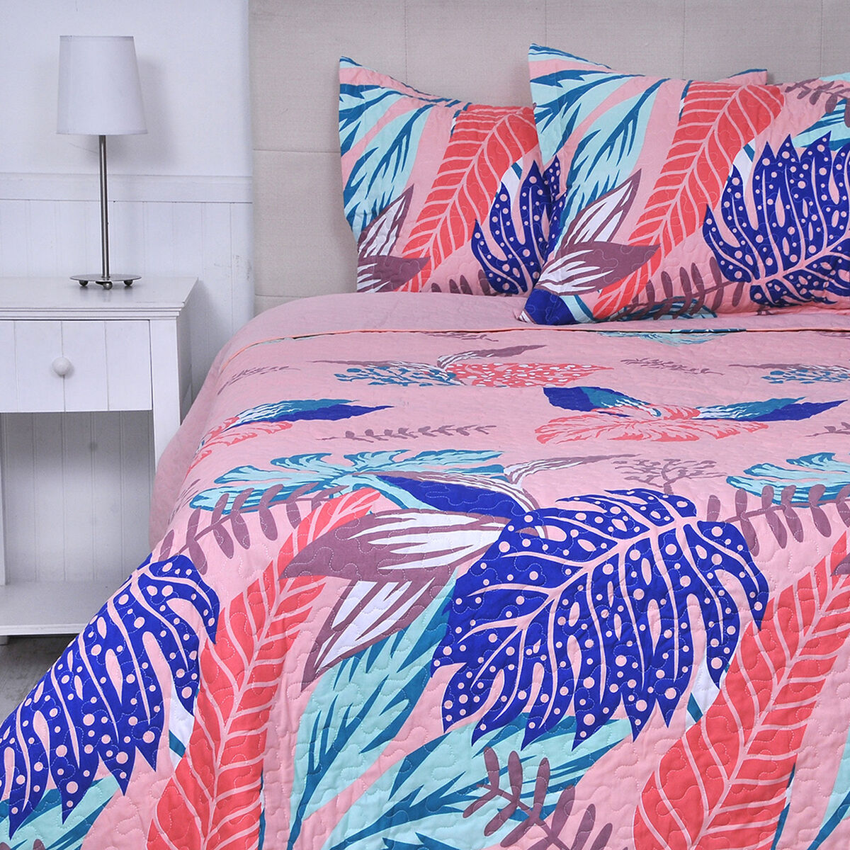 Quilt Cosido Mf King Congo