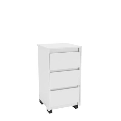 Imagen 1 del producto Cómoda Vekkahome Coimbra 3 Cajones Blanco