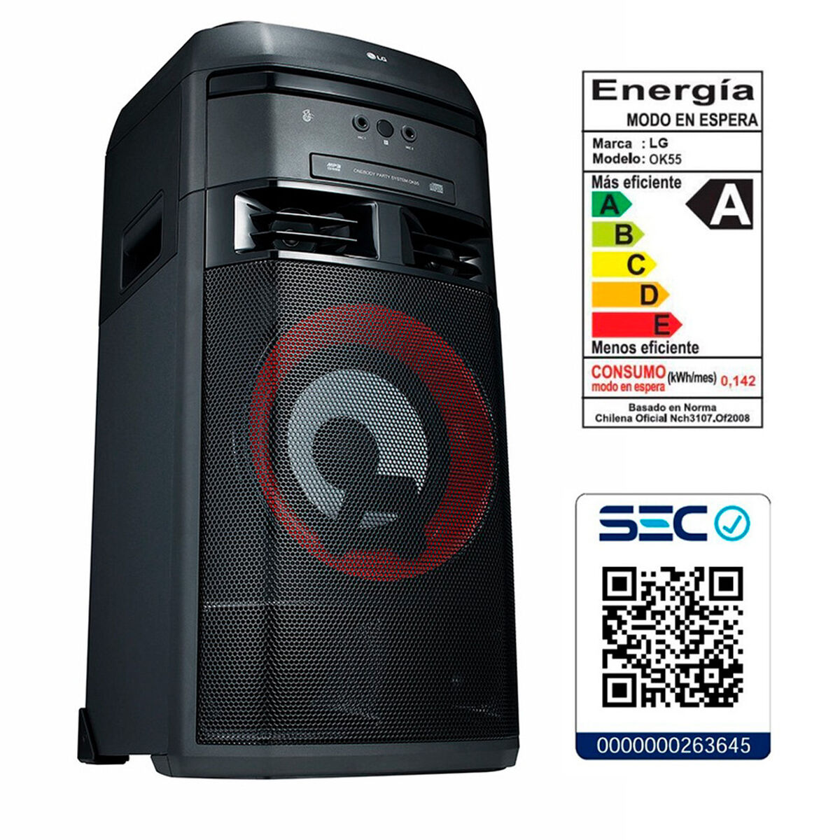 Minicomponente LG OK55