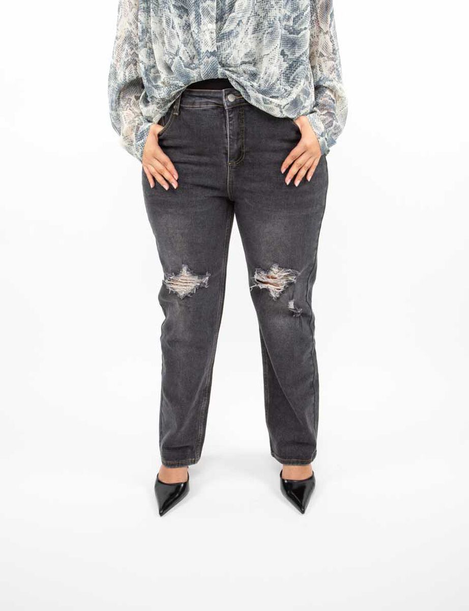 Jeans Recto Mujer Extralindas