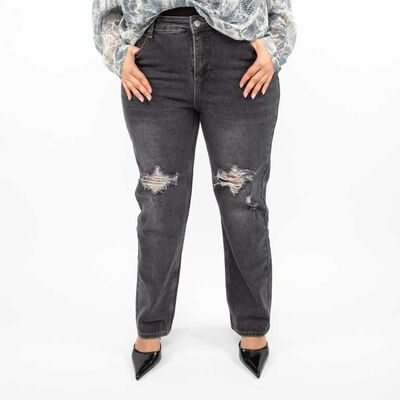 Jeans Recto Mujer Extralindas