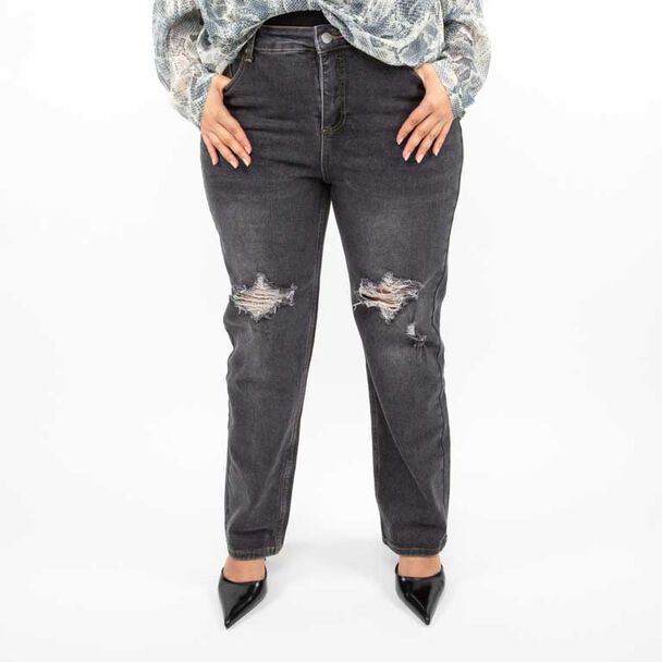 Jeans Recto Mujer Extralindas