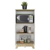 Mueble para Microondas TuHome Bi Color Blanco Duna 2 Puertas