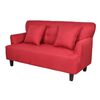 Sofá Masel York 2 Cuerpos Rojo