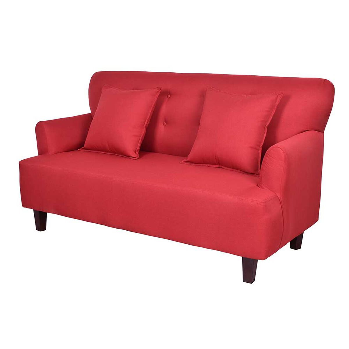 Sofá Masel York 2 Cuerpos Rojo