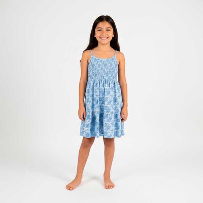 Imagen 1 del producto Vestido Midi Sin Mangas Niña Mila Celeste, Negro