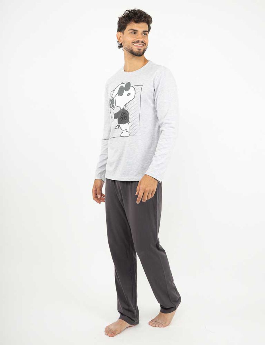 Pijama Larga Snoopy Hombre Licencias