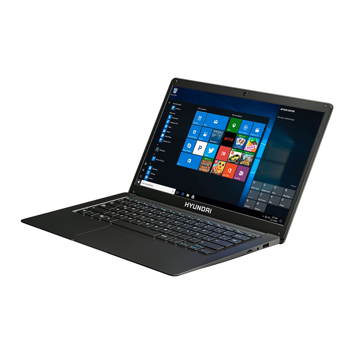 Notebook Hyundai HyBook Celeron 4GB 128GB SSD 14"