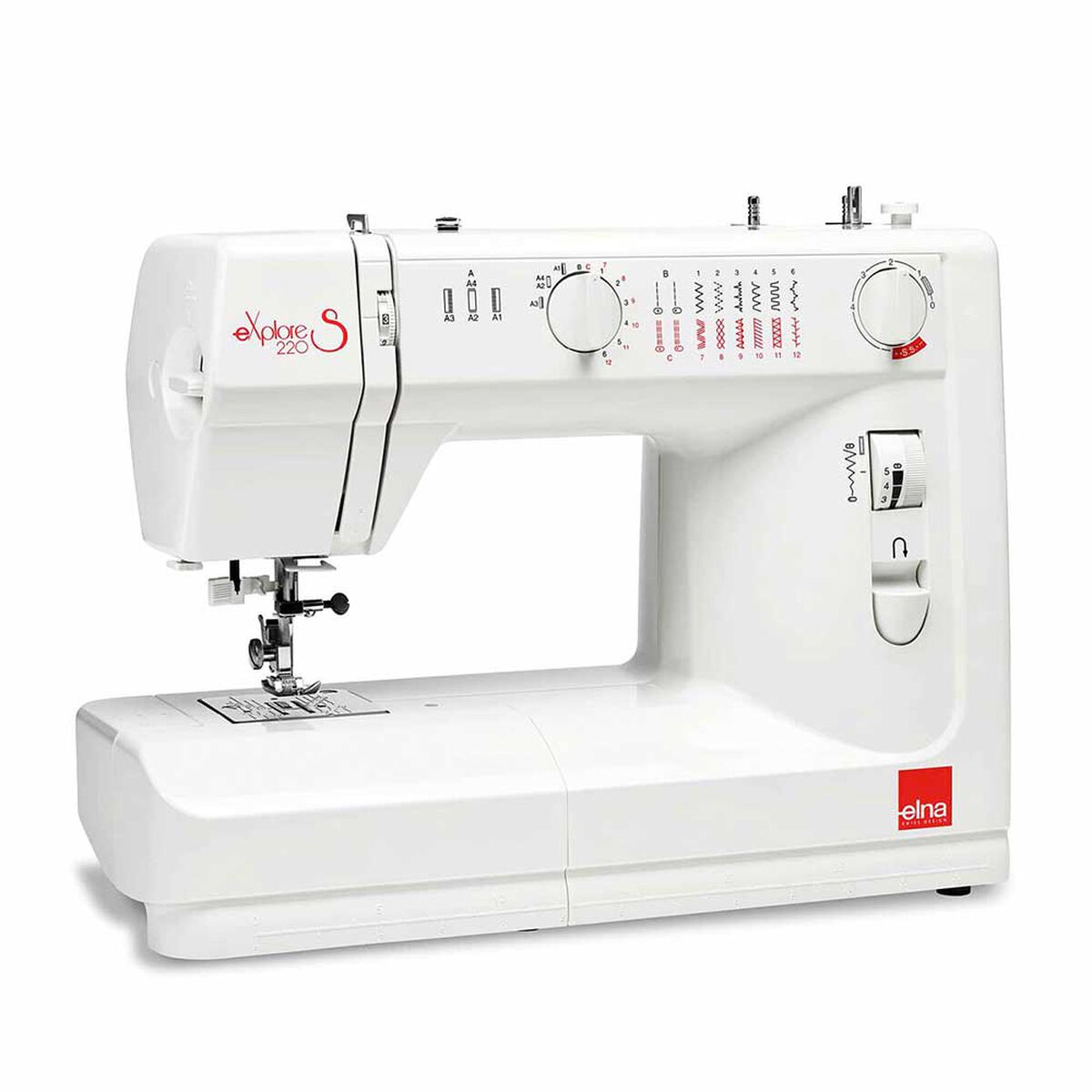 M&aacute;quina de coser mec&aacute;nica  Elna eX220S 60 W
