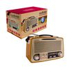 Parlante Bluetooth Audiolab I104BTRETRO01 Café
