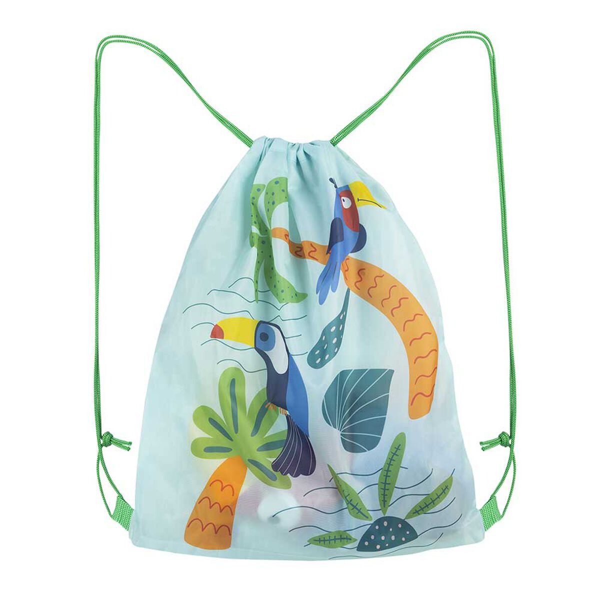 Toalla de Playa Infantil con Bolso Casanova Kids Jungle 70 x 140 cm