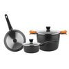 Bater&iacute;a de Cocina Marmicoc 5 Piezas Therma Orange