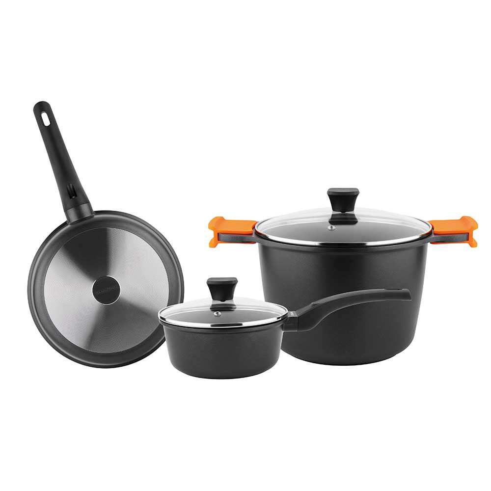 Batería de Cocina Marmicoc 5 Piezas Therma Orange