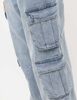 Jeans Cintura Ajustable Wide Leg Mujer Icono