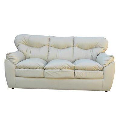 Imagen 2 del producto Juego de Living Almore Belén Sofá 3 Cuerpos + Dos Sillones 1 Cuerpo Beige