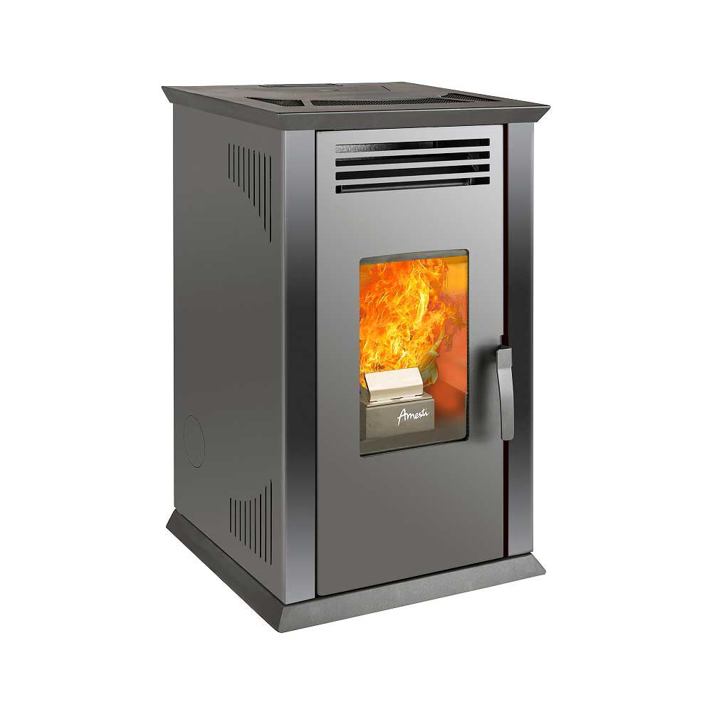 Calefactor a Pellet Amesti Italy 8100 Negro