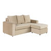 Sofá Seccional Bodevir BI-L 3 Cuerpos Beige