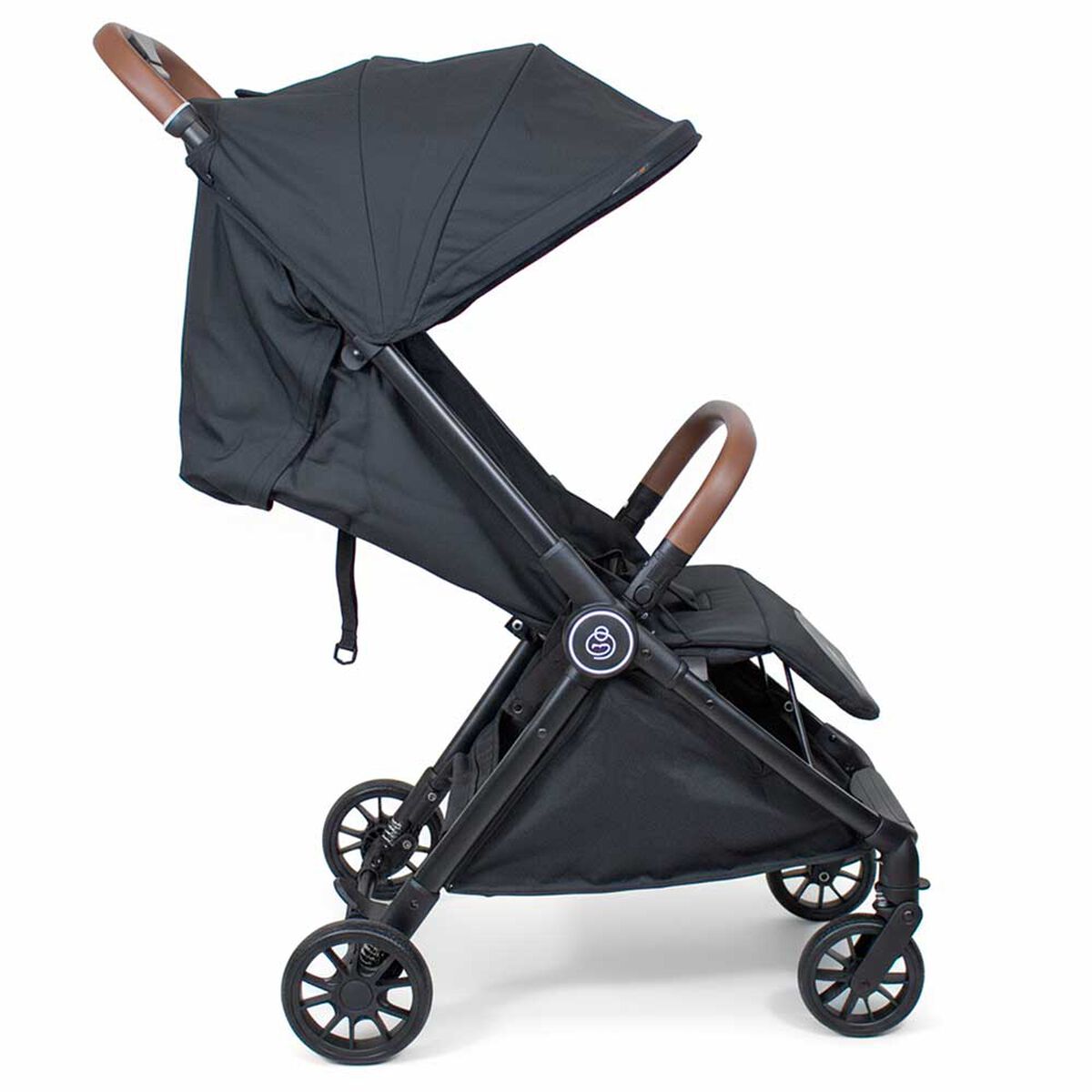 Coche Paseo Aire Cabina Negro Bebesit