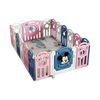 Corral 1.2*1.8m Rosado con Alfombra Lubabycas