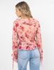 Polera Flores Manga Larga Mujer Icono