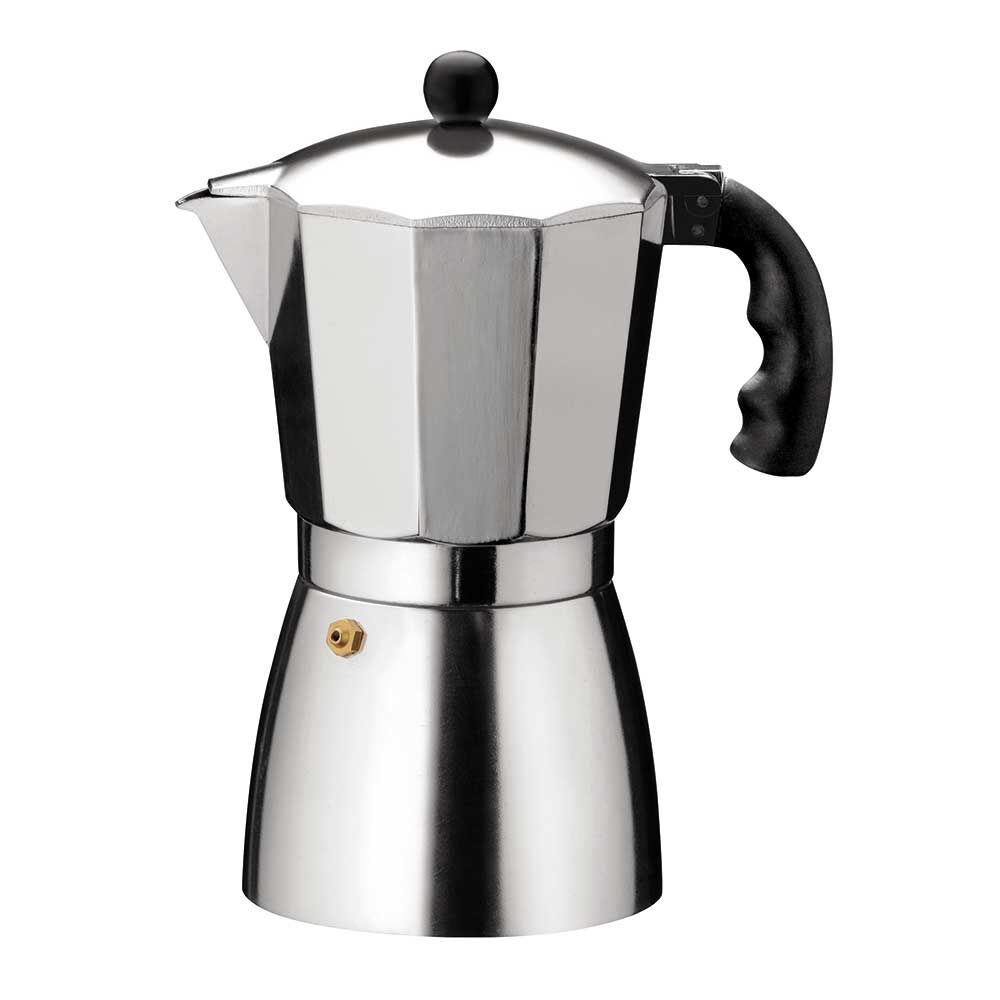 Cafetera de Aluminio Fantuzzi Luna Plateado 2,4 L