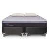 Box Spring CIC Base Dividida 2 Plazas Ortopedic Advance + Set 2 Almohadas Da Soft Sleep