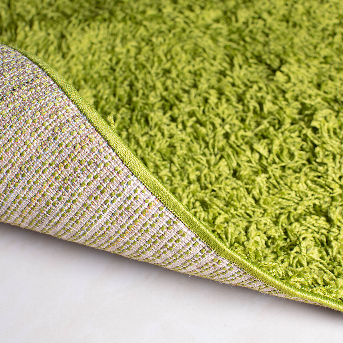 Bajada De Cama Doral Shaggy 90 x 50 cm Verde