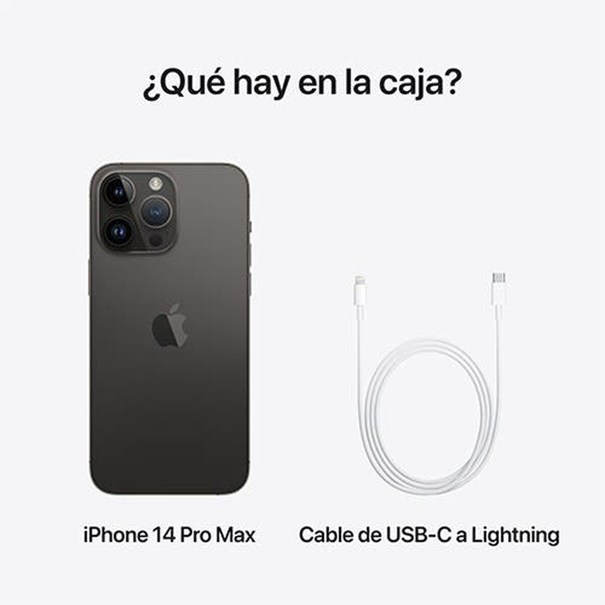 Celular Apple iPhone 14 Pro Max 128GB 6,7" Space black Claro