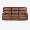 Sof&aacute; Reclinable Rosen Tolosa 3 Cuerpos Camel