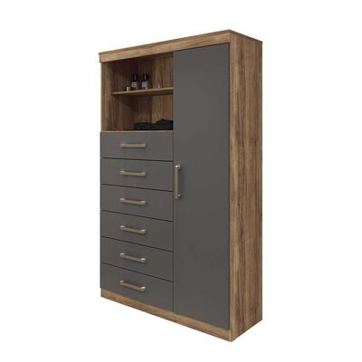 Imagen 2 del producto Cómoda Onessta Maraba 6 Cajones 1 Puerta Atacama Grafito