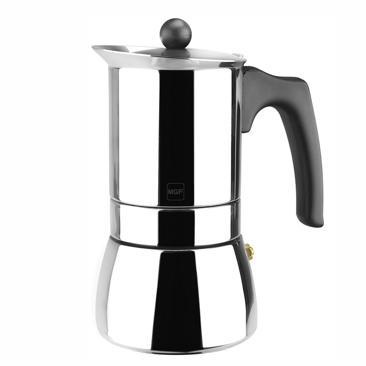 Cafetera Acero Inoxidable Magefesa 4 Tazas Genova