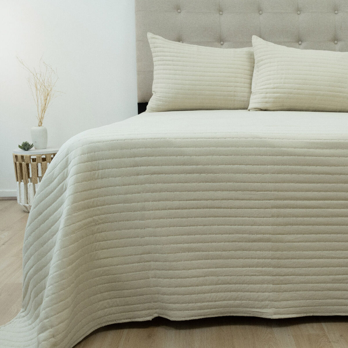 Quilt Doral 2,5 Plazas Lumi Marne Beige