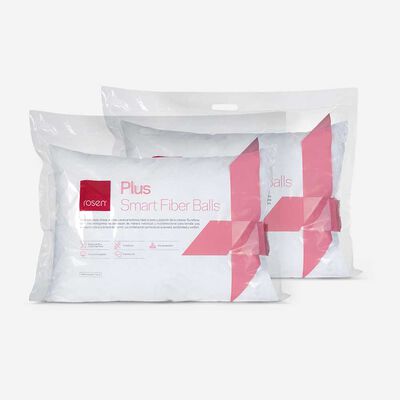 Set 2 Almohadas Rosen Fibra Plus 50x70 cm