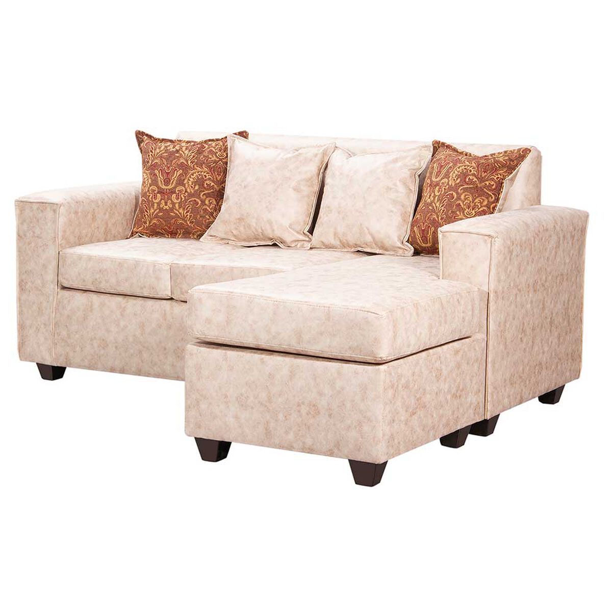 Sof&aacute; Seccional Black Factory Ezeiza 3 Cuerpos Beige