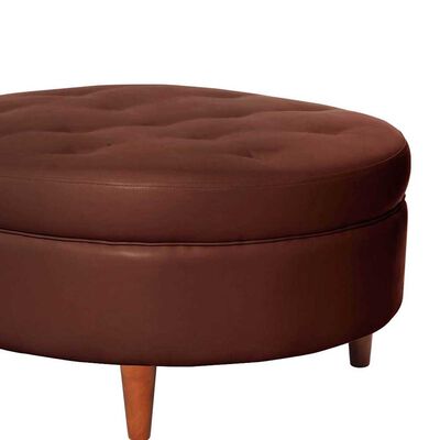 Imagen 2 del producto Pouf Latam Home Paris PU Chocolate