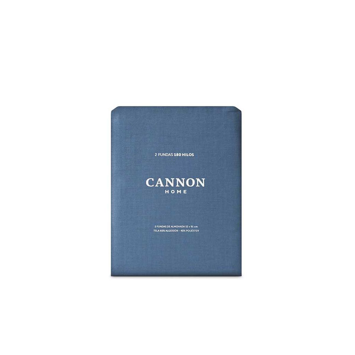 Funda de Almohada Cannon Liso 51 x 91 cm Navy