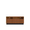 Rack TV Marau Altavision Hasta 75" Café Negro
