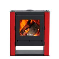 Estufa a Leña Bosca Gold 500 BV Burdeo