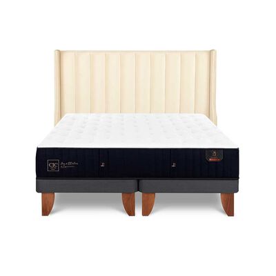 Imagen 1 del producto Cama Europea CIC Base Dividida Súper King Premium + Respaldo Panaro