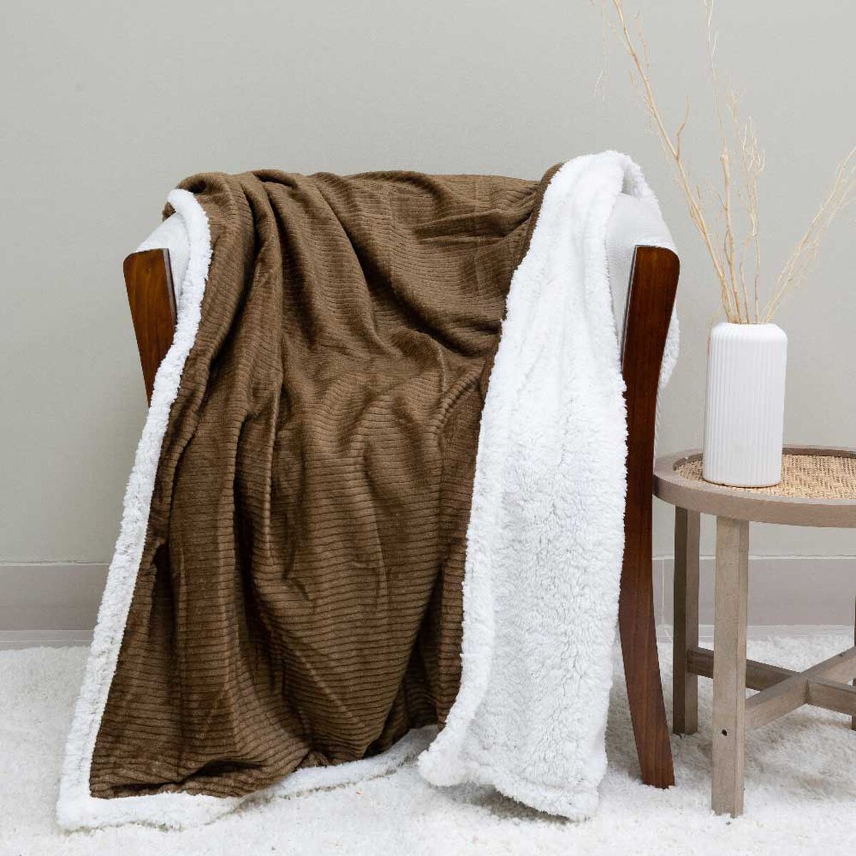 Manta Doral Flanel Outbos 127x152 cm D6