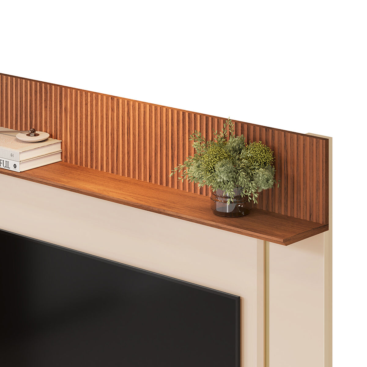 Panel TV Vekkahome Iza 70" Pulgadas Blanco